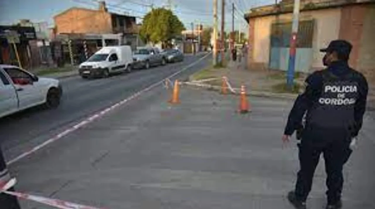 Foto: imagen congelada de Canal 10