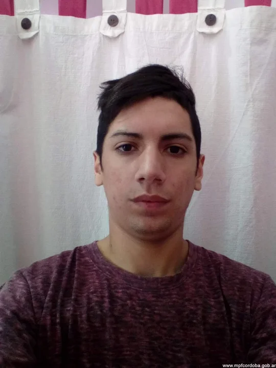 Solicitan ayuda para encontrar a un joven desaparecido en Córdoba. Fotografía: Ministerio Público Fiscal.