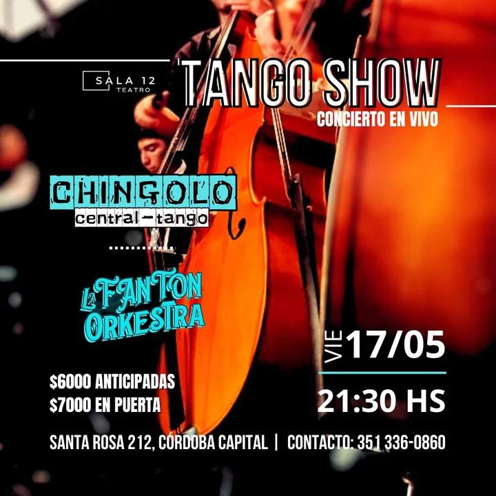Tango show y orquestas en Córdoba