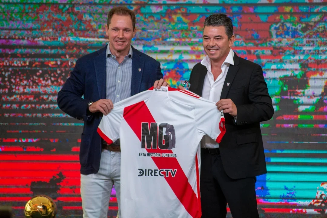 Marcelo Gallardo fue presentado en River, algo que no se lo esperaba para este momento