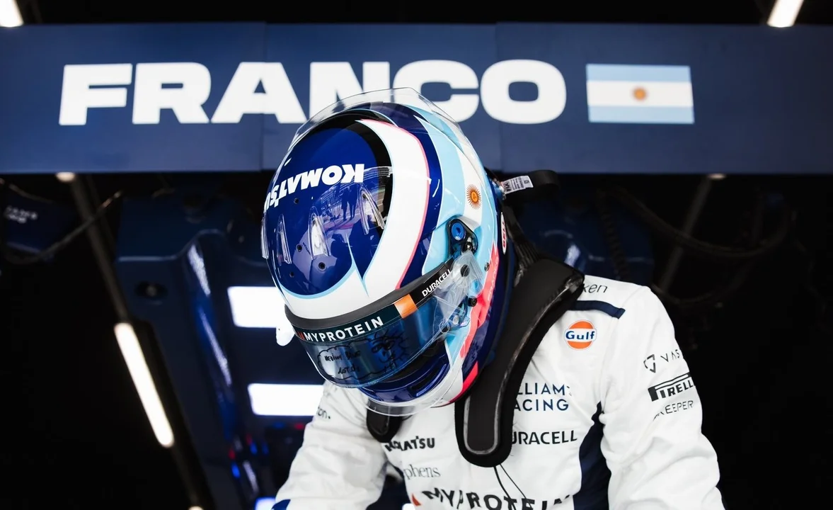 Gran debut de Franco Colapinto en la Fórmula 1: terminó Nº12