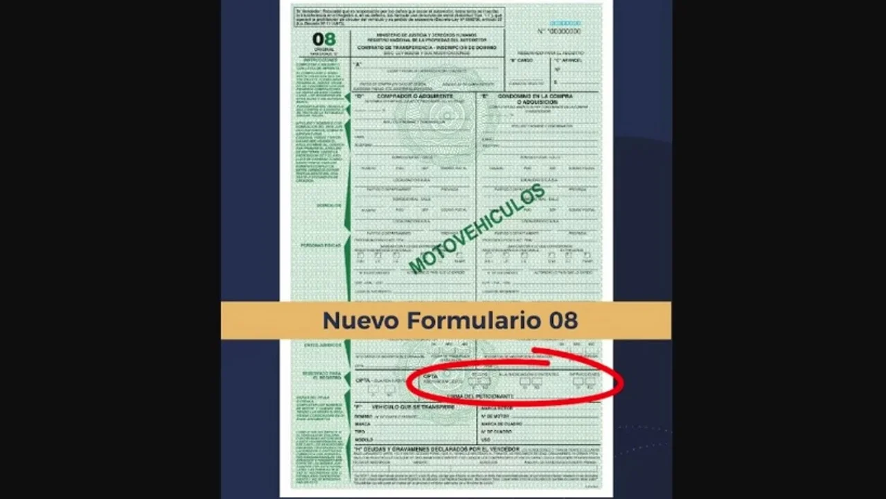 El 08 con la nueva área para decidir que impuestos se pagan en el Registro y cuáles no.