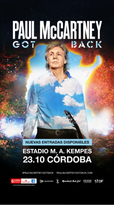 Paul McCartney regresa a Argentina: nuevas entradas disponibles