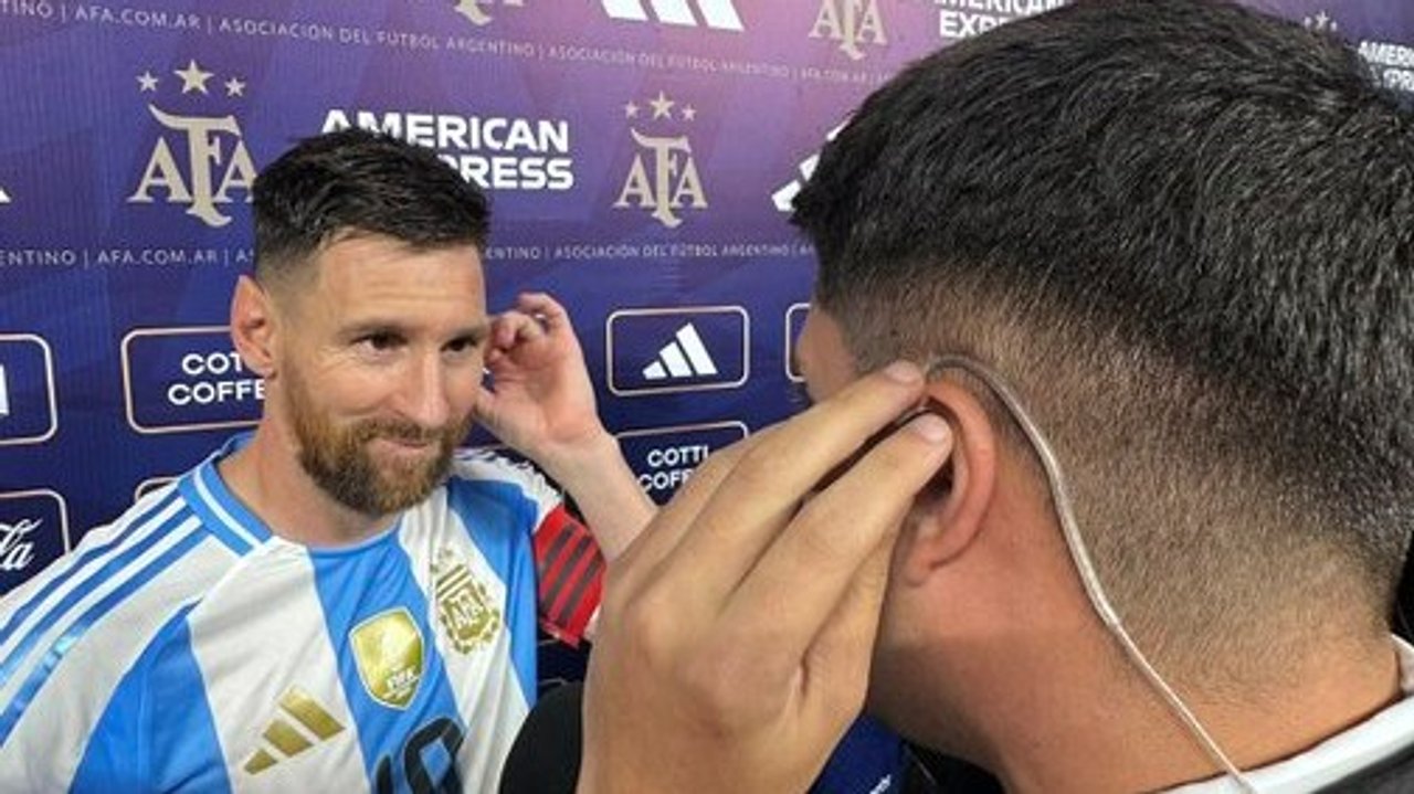 Lío Messi: "Es muy lindo venir acá y sentir el cariño de la gente" thumbnail