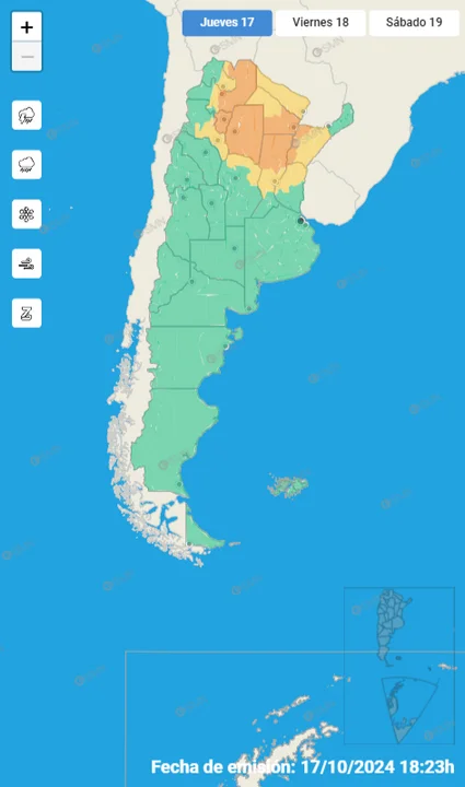 Temporal en Córdoba: tormentas con granizo afectaron a varias localidades