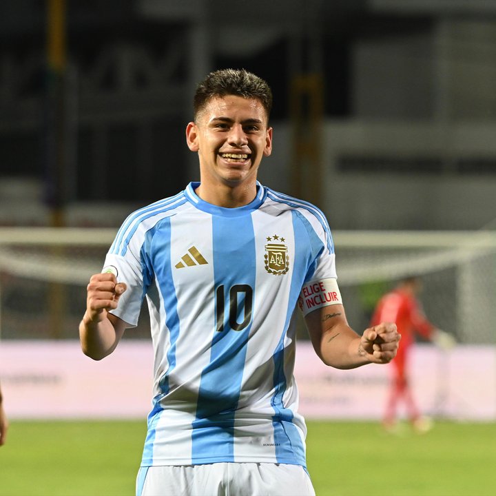 Histórica goleada de Argentina Sub-20 ante Brasil en el debut del Sudamericano thumbnail