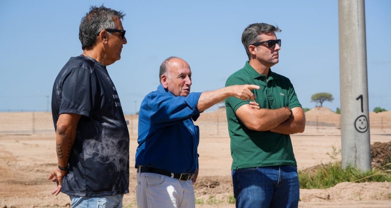 Agustín Calleri recorrió las obras del circuito que albergará el Mundial de Motocross thumbnail