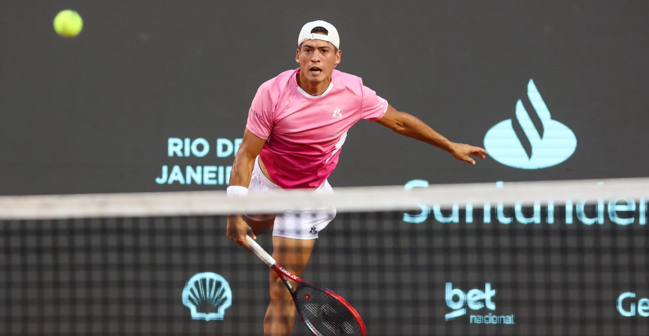 Sebastián Báez hizo historia en el Río Open