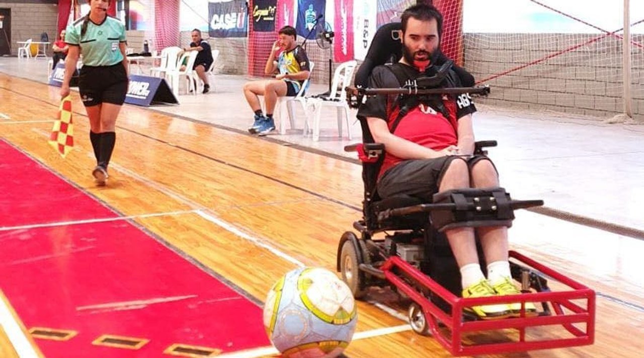 Powerchair Football: Titanes de Córdoba arrancaron con todo en Villa María thumbnail
