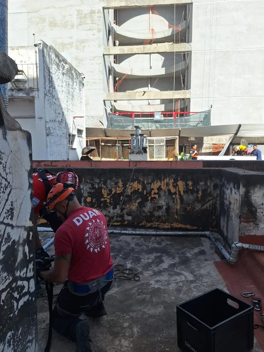 Foto del rescate. Bomberos de Córdoba.