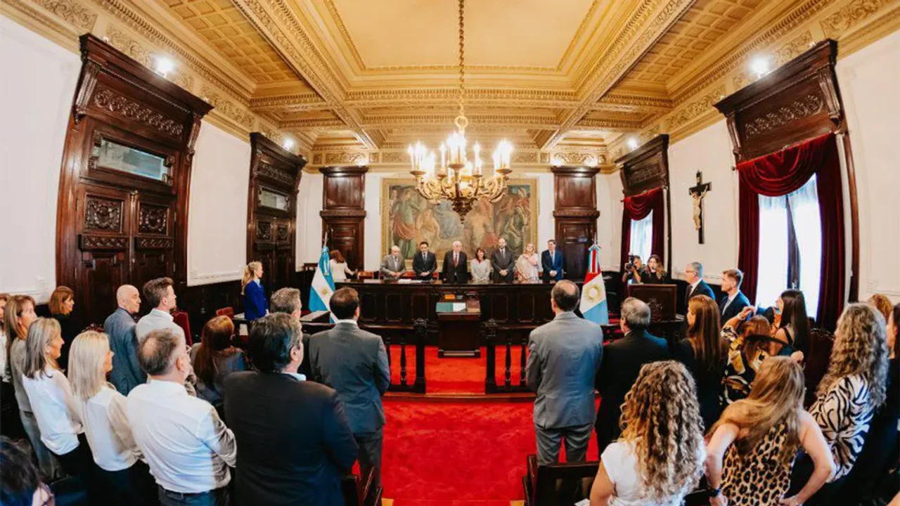 La ceremonia de asunción de nuevos fiscales de instrucción en Córdoba. Foto: MPF.