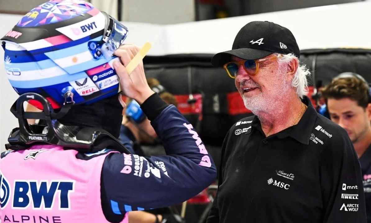 Flavio Briatore: “Franco va a hacer las carreras que tenga que hacer”