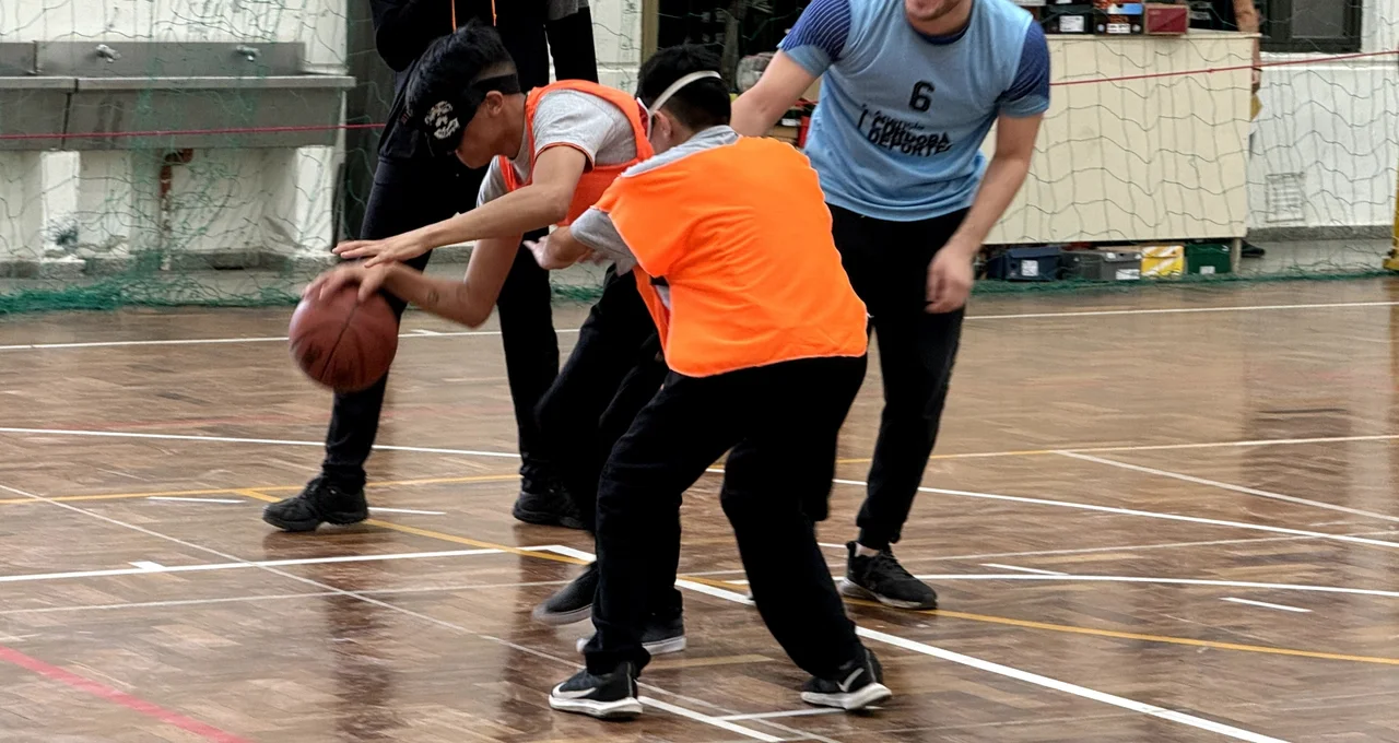 Básquet para ciegos: un camino que no para de crecer