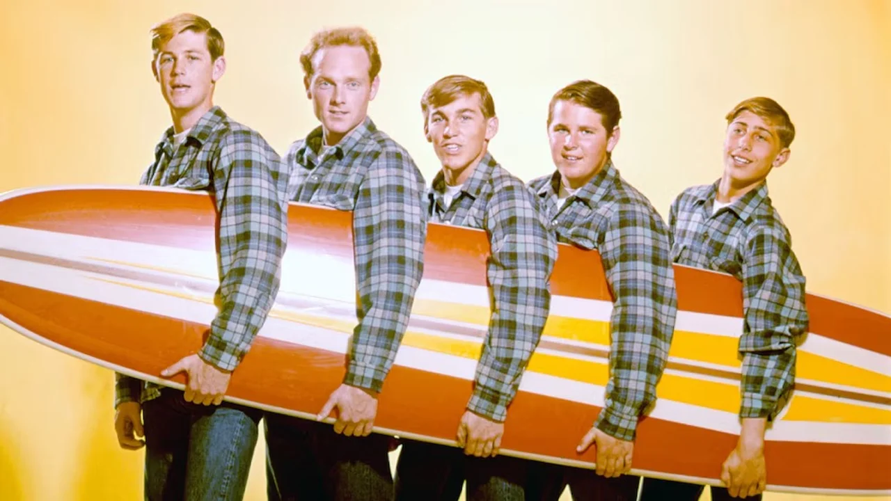 Imagen de la banda The Beach Boys 
