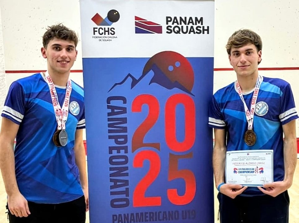 Excelente actuación argentina en el Panamericano de Squash con talento cordobés thumbnail