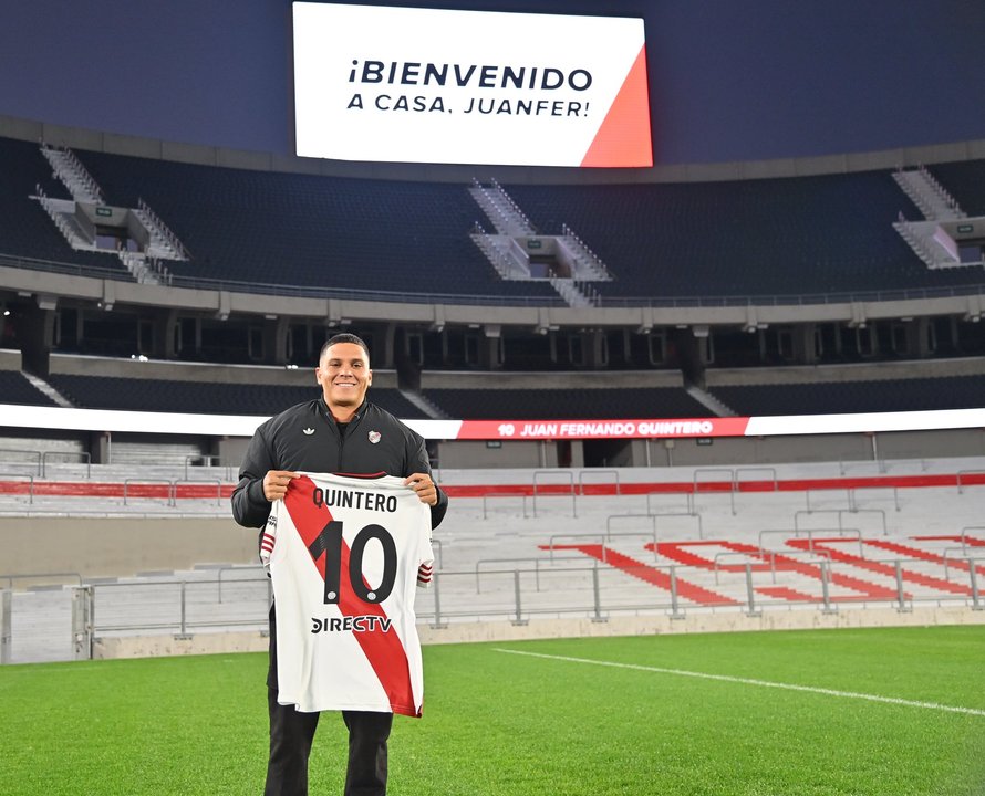 Vuelve la magia a Núñez! Juanfer Quintero, oficialmente refuerzo de River thumbnail