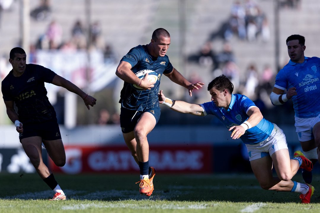 Los Pumas cerraron julio con una sólida victoria sobre Uruguay thumbnail