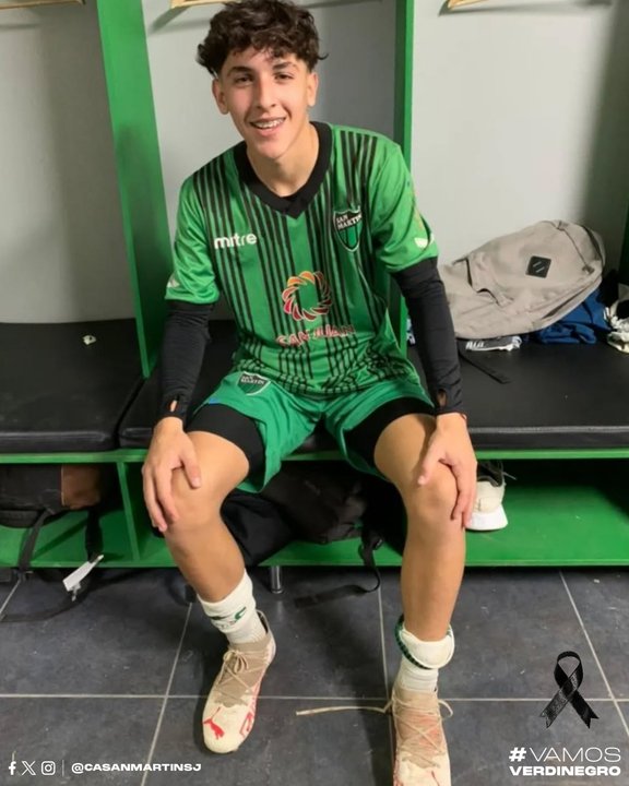 Dolor en el fútbol sanjuanino: murió Ronaldo Arias a los 20 años thumbnail