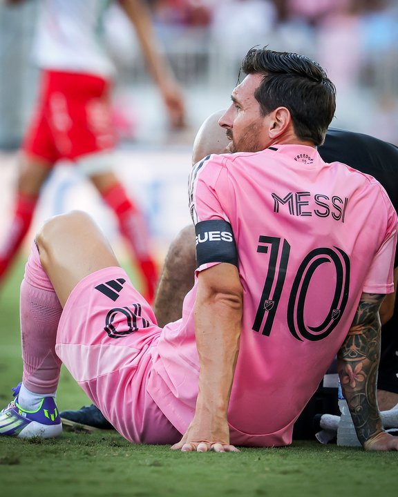 Alarma en Inter Miami y en la Selección Argentina: Lionel Messi sufrió una inesperada lesión en la Leagues Cup thumbnail