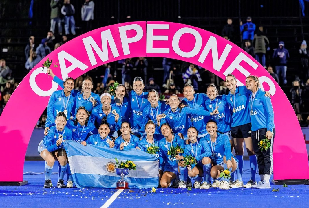 Las Leonas se consagraron campeonas de la Copa Panamericana en Montevideo thumbnail
