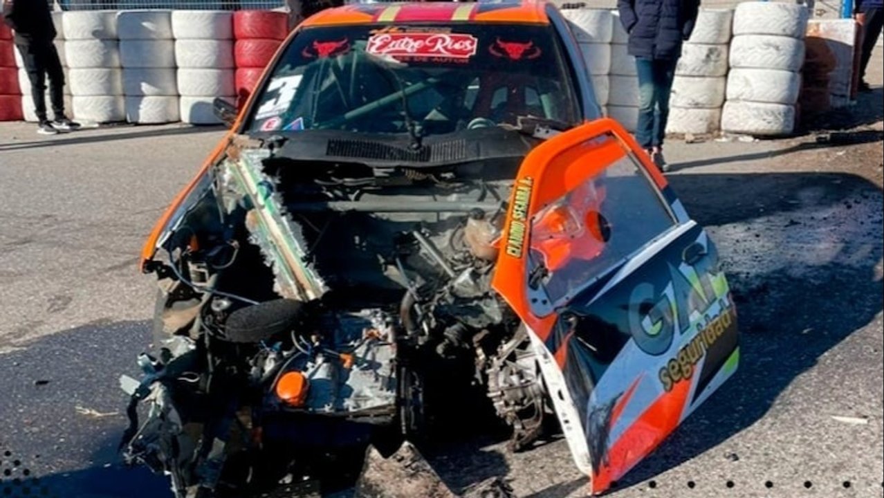 Tragedia en la pista: murió un piloto cordobés tras un fuerte accidente en Río Cuarto thumbnail