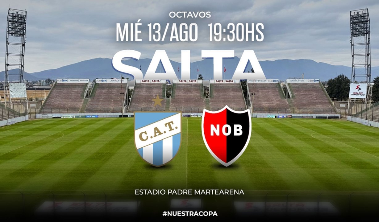 Copa Argentina: Atlético Tucumán vs. Newell's, para conocer al rival de Belgrano. thumbnail