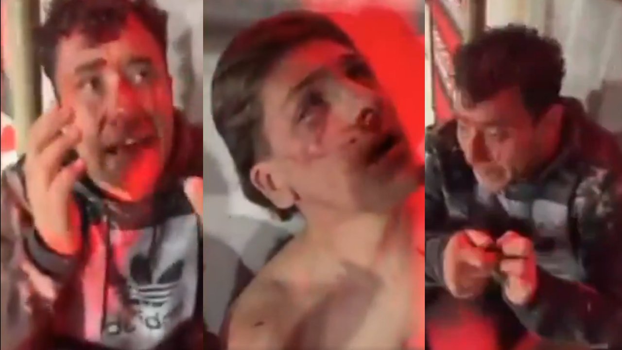 Pedí perdón: el intimidante video de barras de Independiente contra hinchas chilenos thumbnail