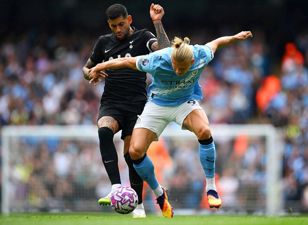 El Tottenham de 'Cuti' Romero venció 2-0 al Manchester City y lidera la Premier League thumbnail