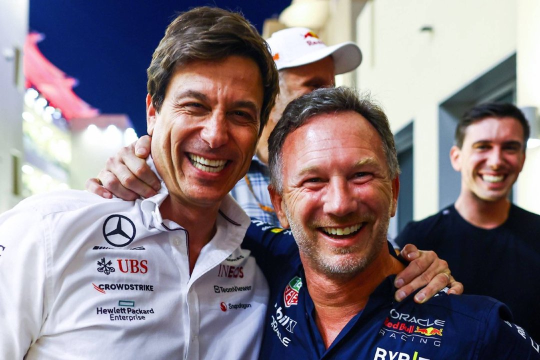 El vacío del "Imbécil": Toto Wolff extraña a Horner thumbnail