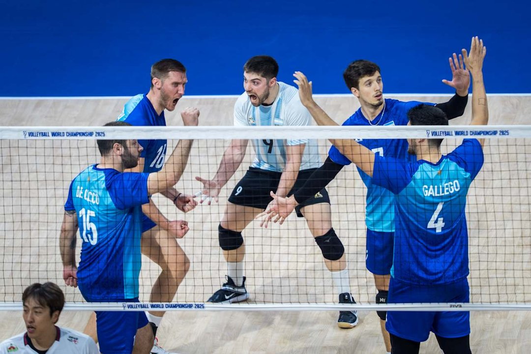 Argentina, a un paso: triunfo 3-1 ante Corea y segunda victoria en el Mundial de Filipinas thumbnail