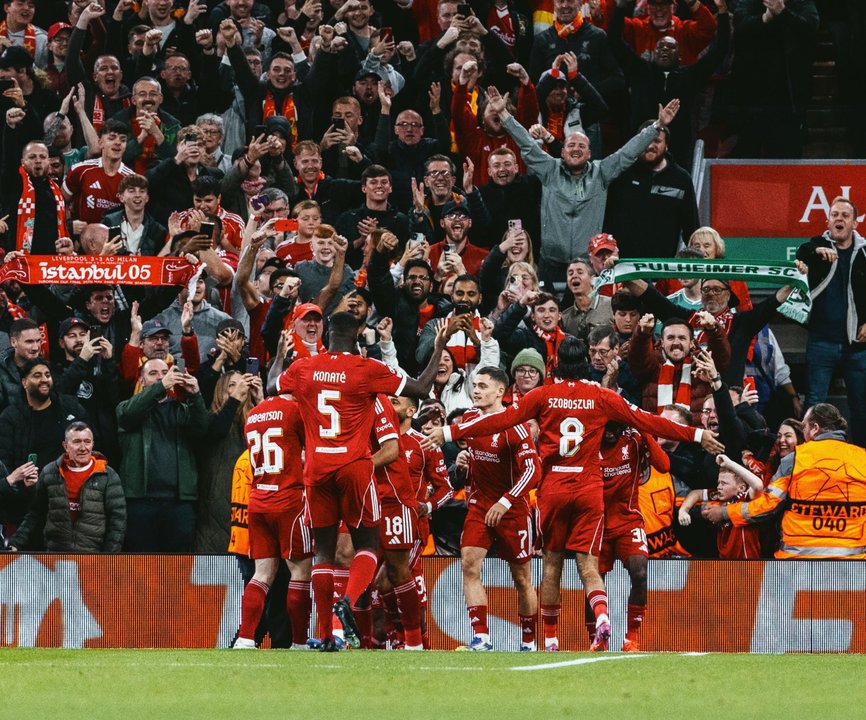 Anfield: con un latido final, el Liverpool derrotó al Atlético de Madrid thumbnail