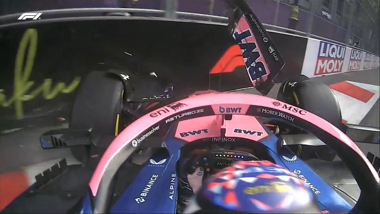 Colapinto chocó al final de la clasificación y largará 16.º en el GP de Azerbaiyán thumbnail