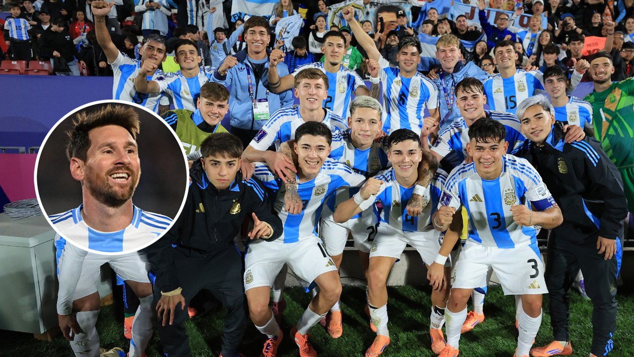 El mensaje de Messi al Sub 20 tras el pase a la final del Mundial thumbnail
