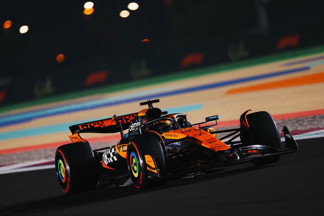 Piastri se quedó con la pole en Qatar y McLaren copará la primera fila thumbnail