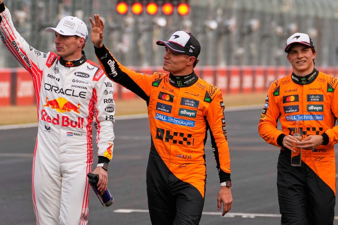 Tres pilotos y un solo título: qué debe pasar para que Norris, Verstappen o Piastri sean campeones thumbnail