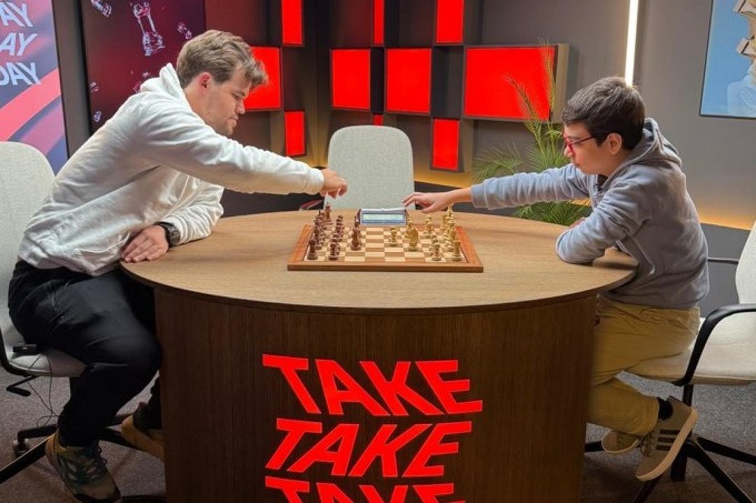 Para Carlsen, Faustino Oro ya supera al Messi de los 12 años thumbnail