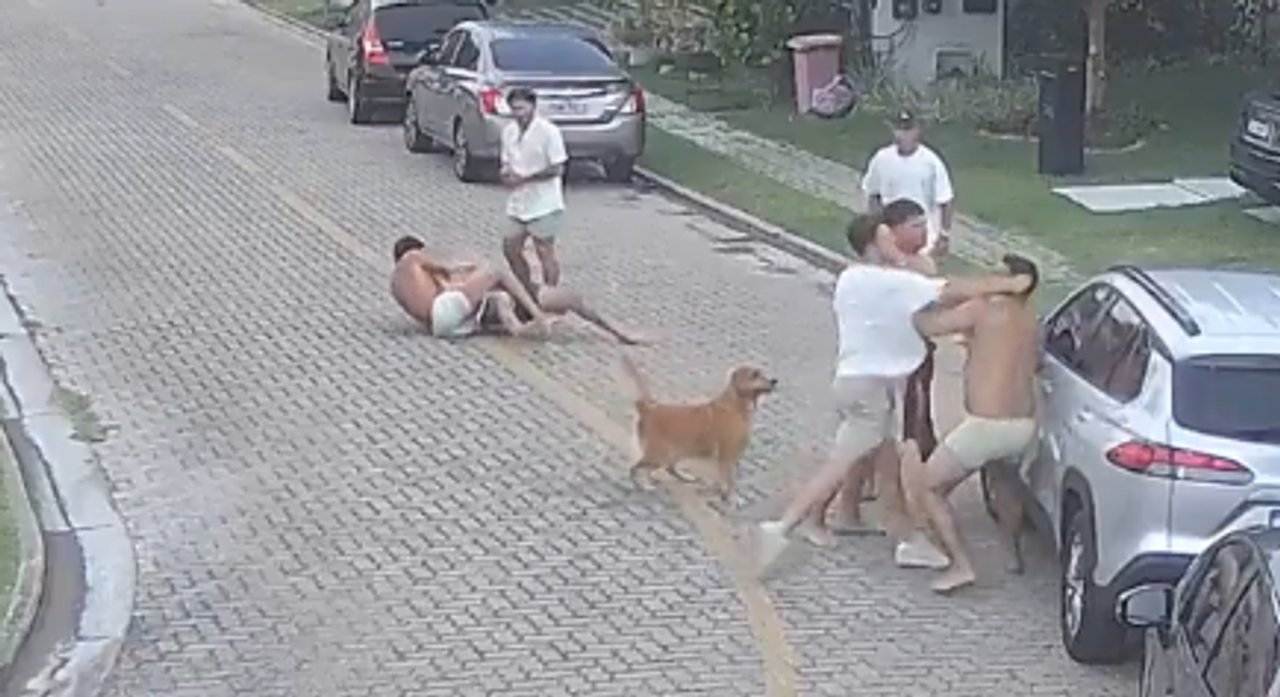 Exjugador de Talleres quedó envuelto en una violenta pelea en Brasil thumbnail