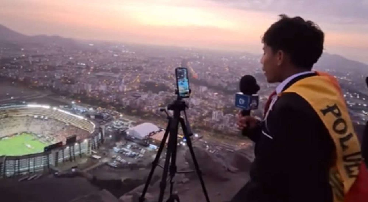 La increíble historia del chico que relató una final desde un cerro y ahora cubrirá el Mundial thumbnail