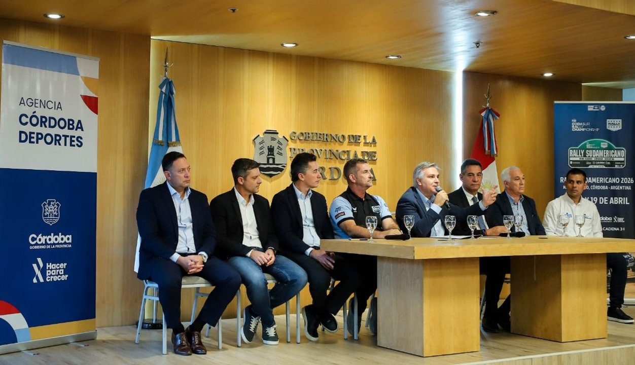 Martín Llaryora: "Córdoba es la capital argentina del rally" thumbnail