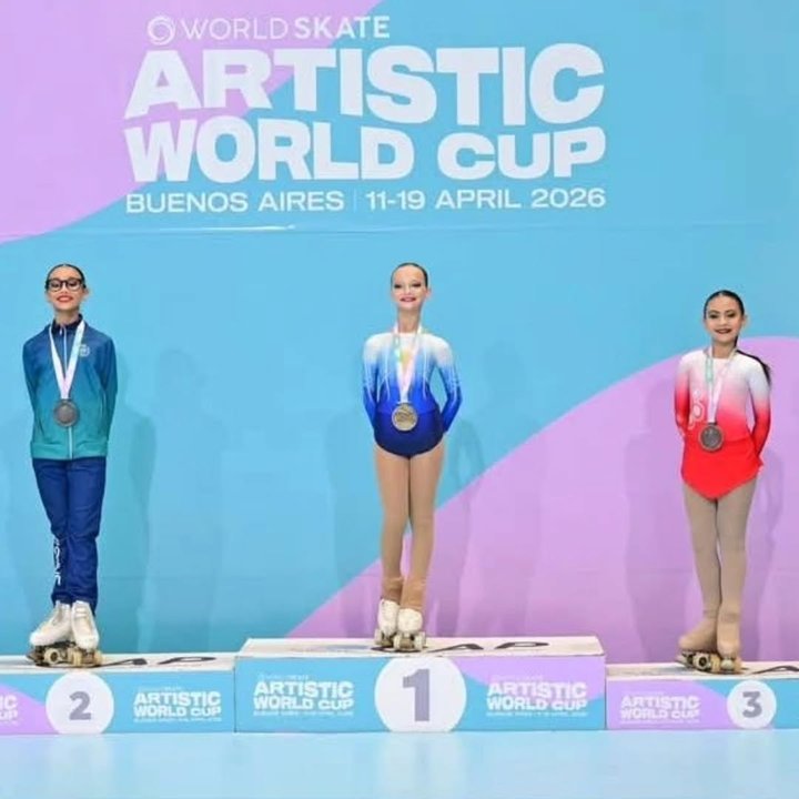 Pequeña gigante: María Pía, la nueva reina mundial del patín thumbnail