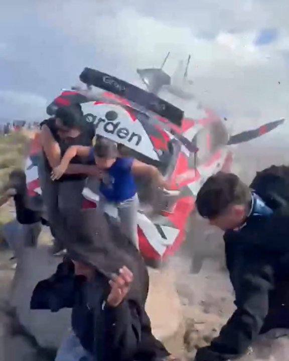 Tragedia en el Rally Sudamericano: despiste, heridos y un muerto obligan a suspender la competencia thumbnail
