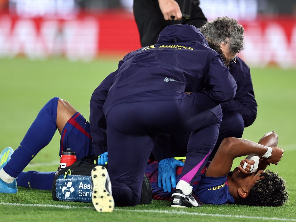 Sin Mundial?: Lamine Yamal sufrió una lesión en Barcelona y España saca cuentas thumbnail