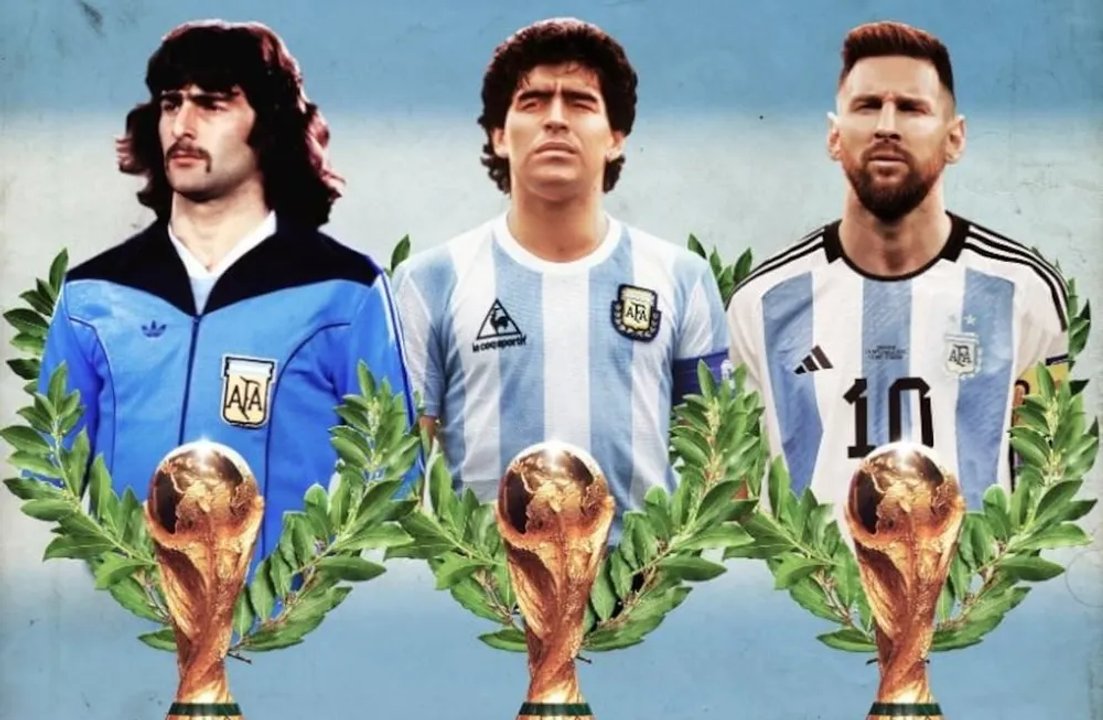Maestros de la gambeta: Maradona, Messi y Kempes en el top 10 thumbnail