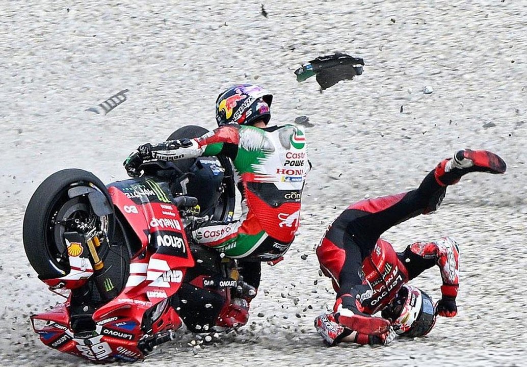 Escalofriante caída de Álex Márquez en MotoGP: preocupación tras un brutal choque en Cataluña thumbnail