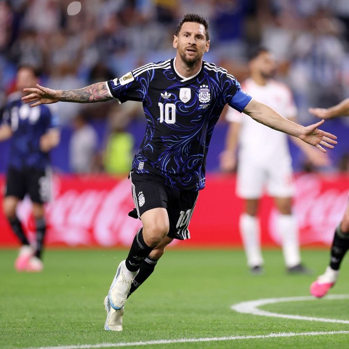 Con un golazo de Messi, Argentina goleó a Jordania y terminó con puntaje ideal thumbnail