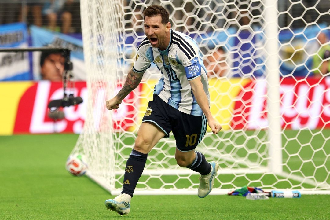 En juego: Argentina le gana a Cabo Verde con gol de Messi thumbnail