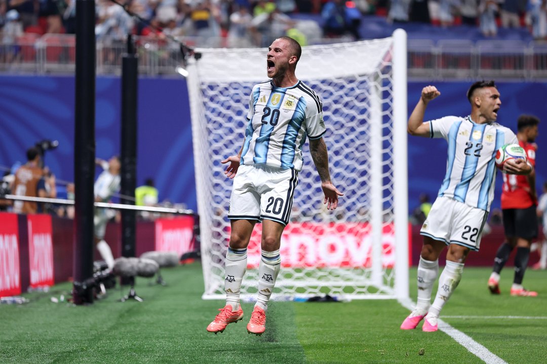 En vivo: golazo de Mac Allister y Argentina le gana a Suiza por los cuartos de final thumbnail