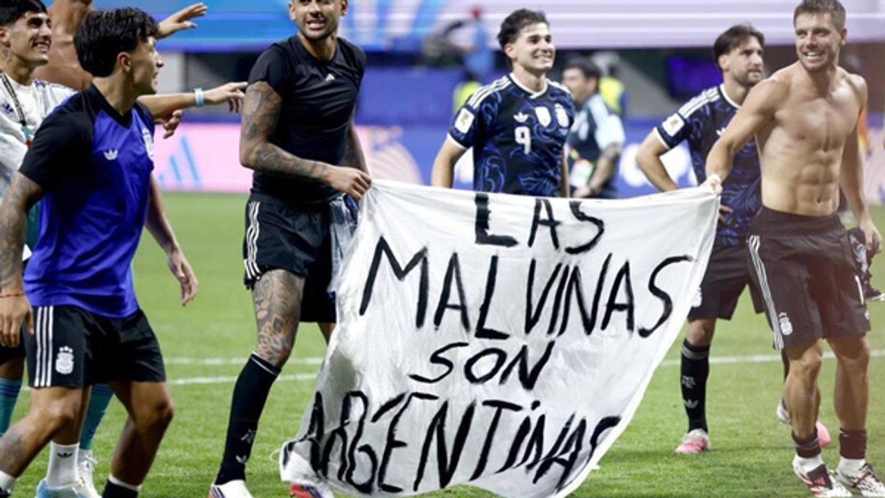 El gobierno de Trump respaldó a los jugadores argentinos por la bandera de Malvinas thumbnail