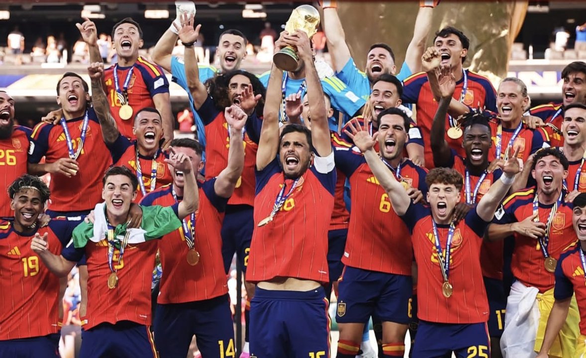 Ceremonia de entrega del Mundial 2026: festejo de España y tristeza argentina thumbnail