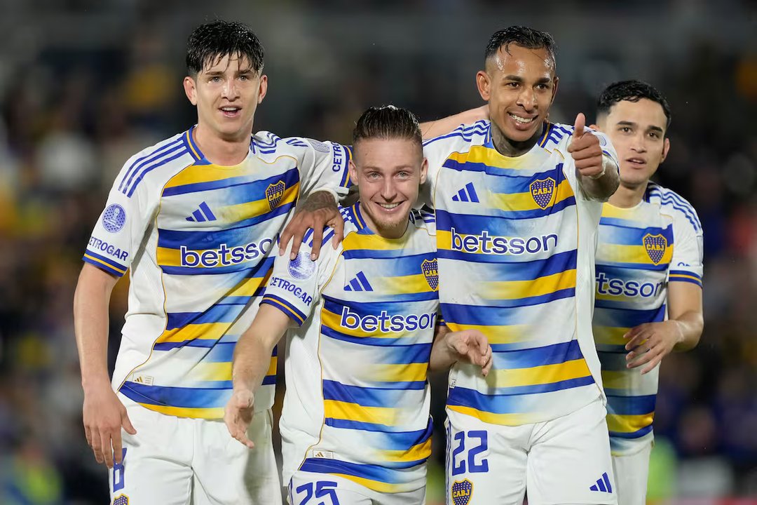 Boca se lució, goleó a Recoleta y se metió en los cuartos de final de la Copa Sudamericana thumbnail